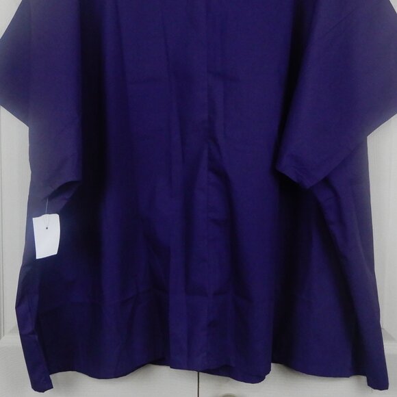 AMS Medical Uniform Scrubs Style 100 Grape Sze 4XL Left Side Chest Pocket (U021) - Picture 9 of 9